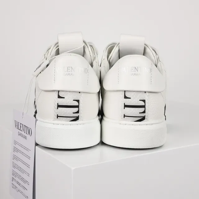 Valentino VLTN Tênis Lifestyle de Couro Branco 8