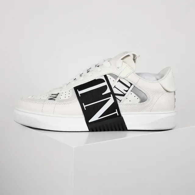 Valentino VLTN Tênis Lifestyle de Couro Branco 9
