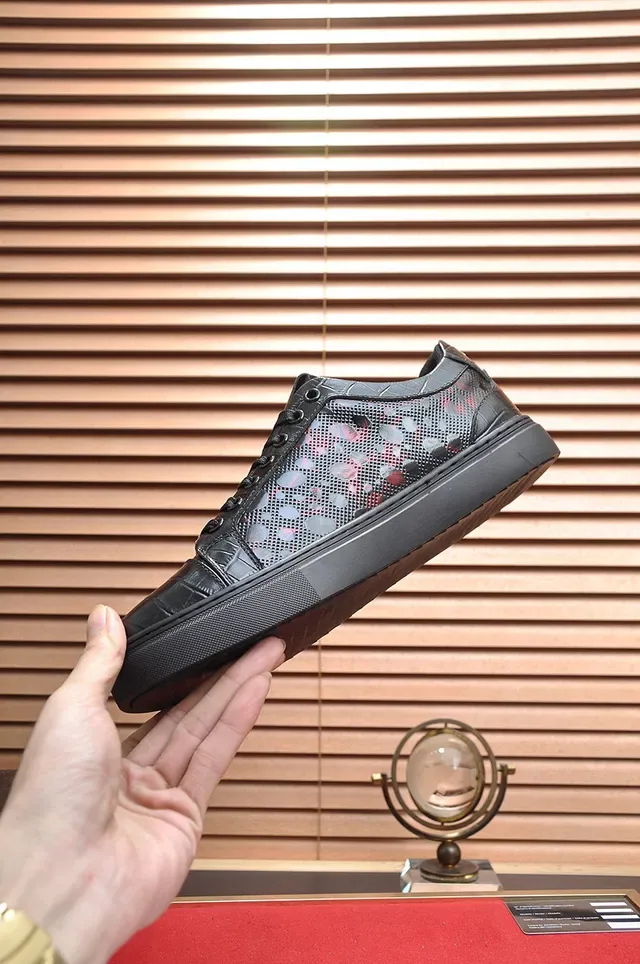 Versace Chain Reaction Negro y Rojo Medusa Medallion Zapatillas Lifestyle 6