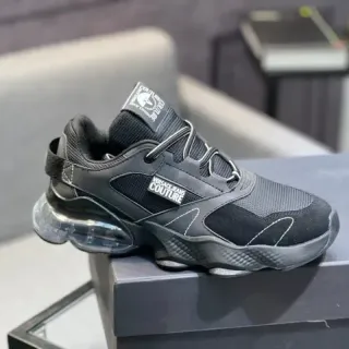 Versace Jeans Couture Black Gray Chunky Sneaker