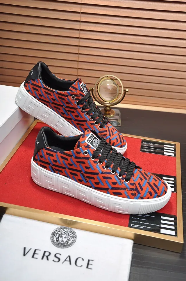 Versace Odissea Tênis Lifestyle Estampa Geométrica 5