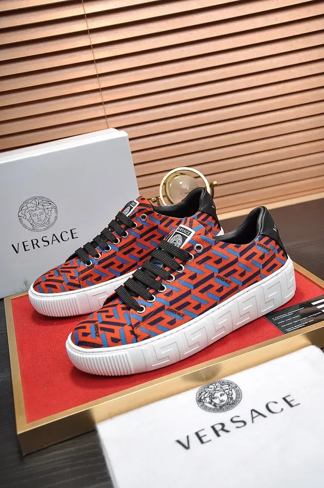 Versace Odissea Tênis Lifestyle Estampa Geométrica 7