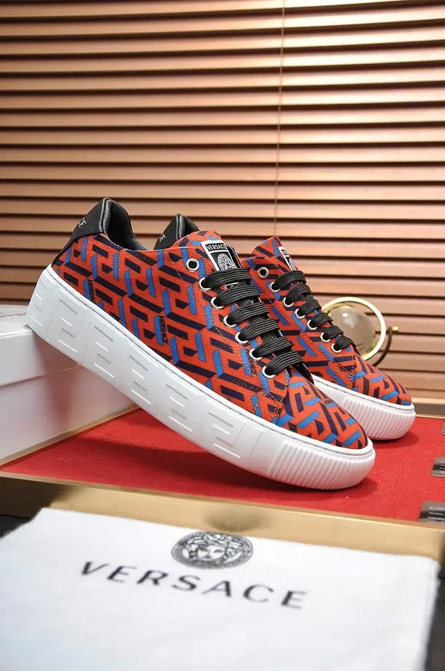 Versace Odissea Tênis Lifestyle Estampa Geométrica 9