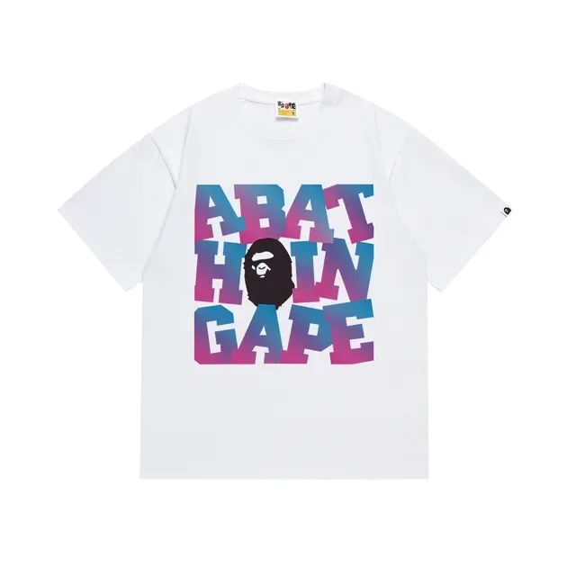 A Bathing Ape ABATHINGAPE Gradient Graphic T-Shirt 4