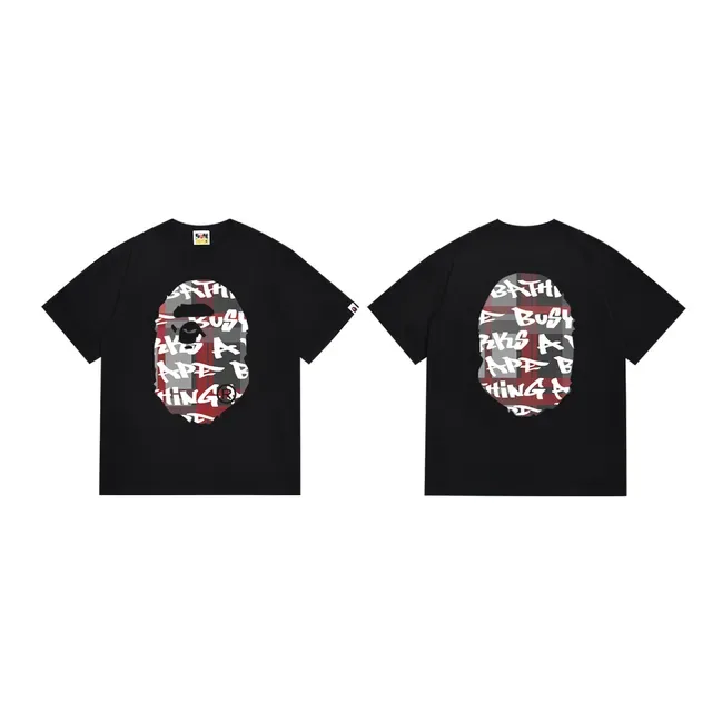 A Bathing Ape Ape Head Graphic Black T-Shirt 9