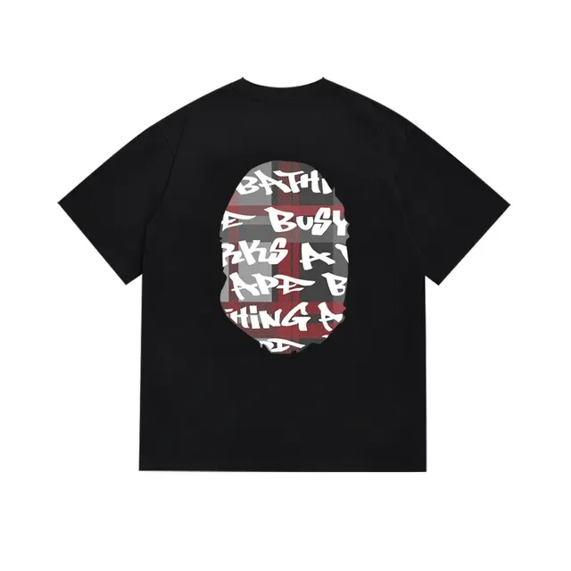 A Bathing Ape Ape Head Graphic Black T-Shirt 11