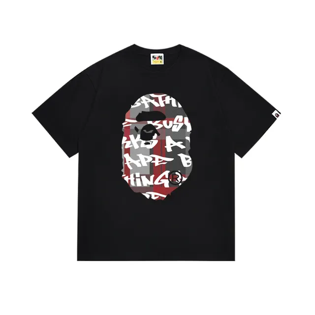 A Bathing Ape Ape Head Graphic Black T-Shirt 13