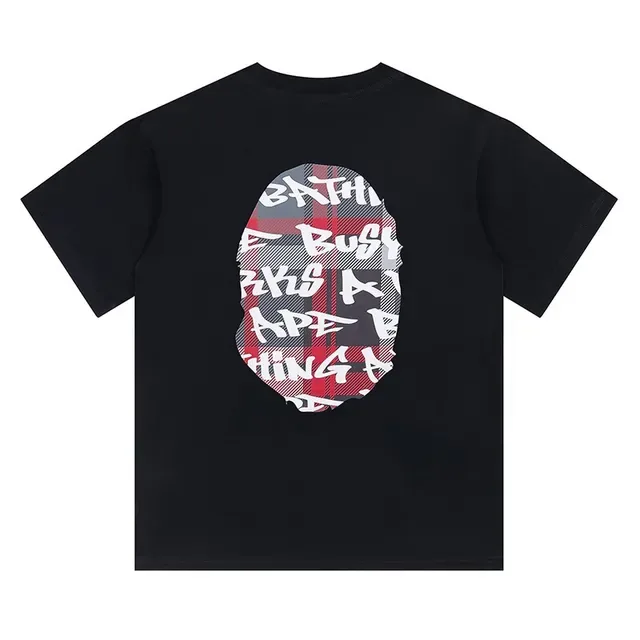 A Bathing Ape Ape Head Graphic Black T-Shirt 15