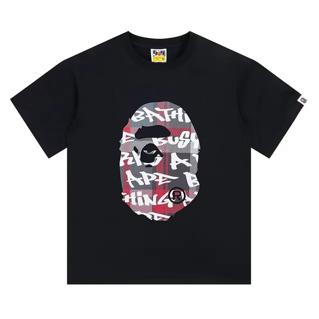 A Bathing Ape Ape Head Graphic Black T-Shirt 16