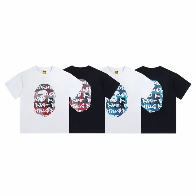 A Bathing Ape Ape Head Graphic Black T-Shirt 23