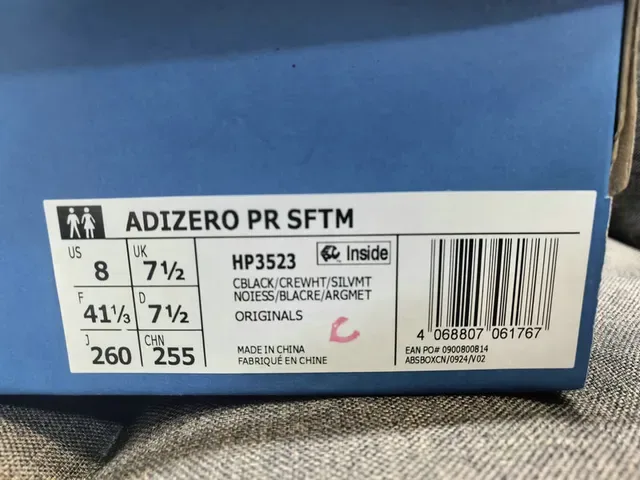 Adidas adizero SFT-400 Black White Silver Lifestyle Sneakers 2