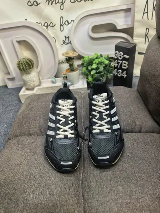 Adidas adizero SFTM-1016 কালো রৌপ্য লাইফস্টাইল স্নিকার্স 10