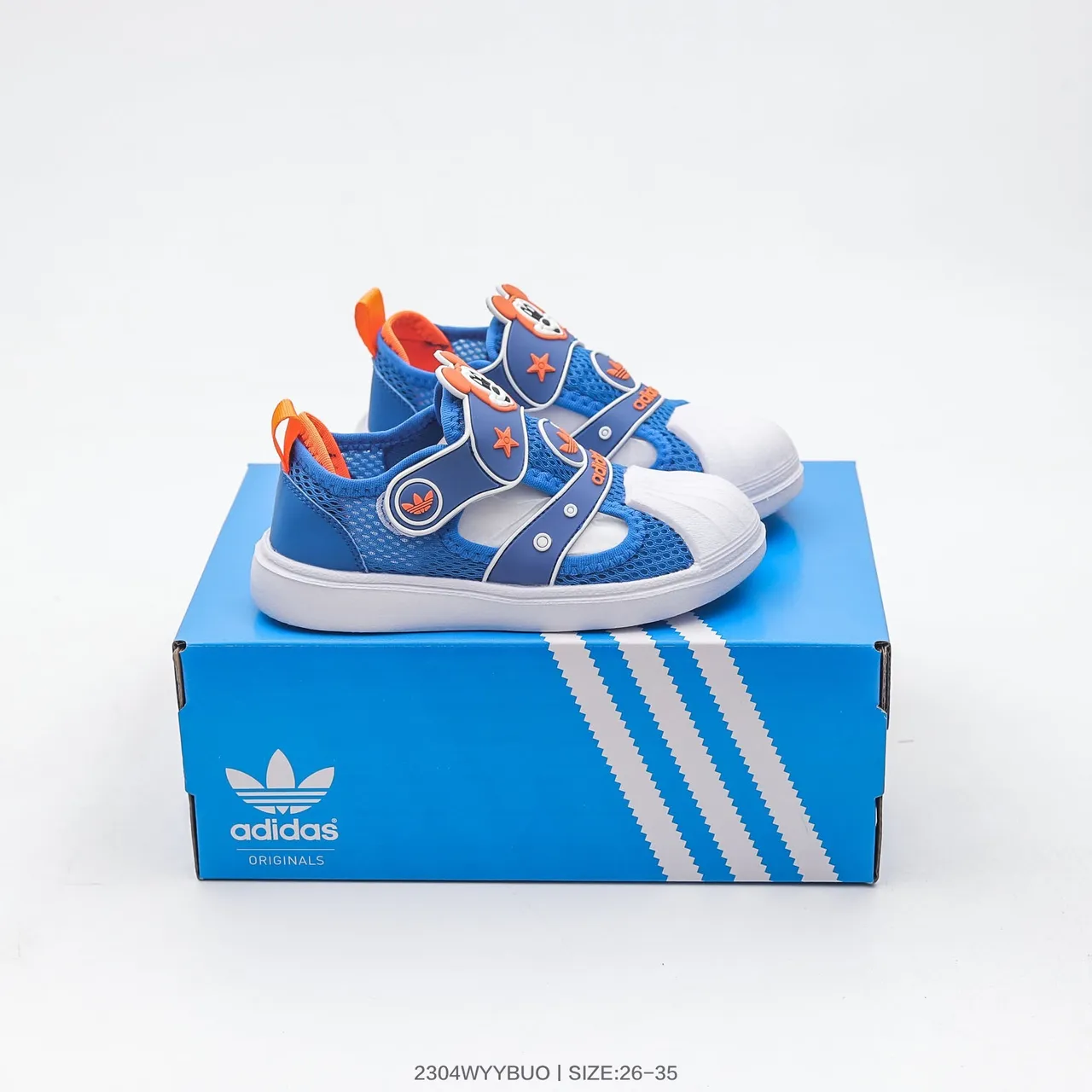 Adidas بيج أخضر شبكي علوي إغلاق حزام قابل للتعديل صندل كاجوال 6