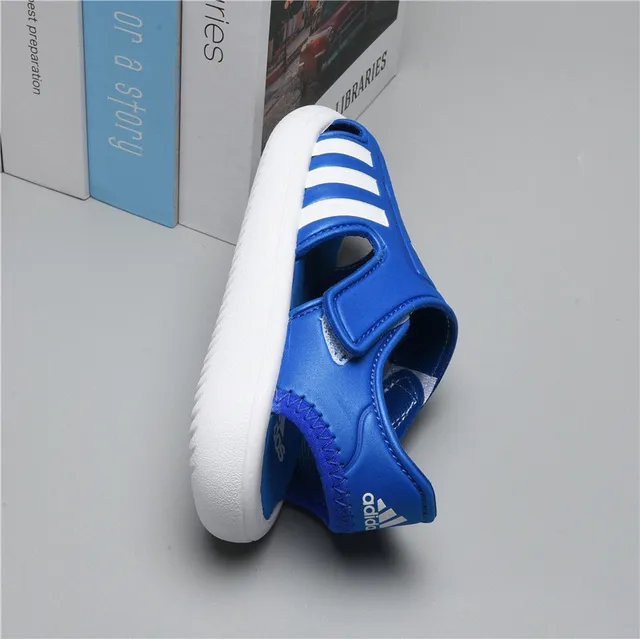 Adidas কালো সবুজ ওপেন টু স্ট্র্যাপ ফাস্টেন্ড ক্যাজুয়াল স্যান্ডেল 14