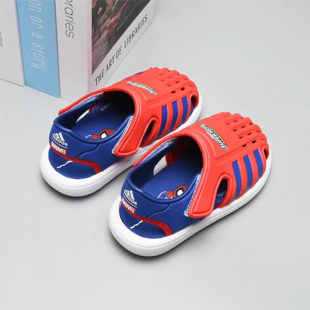 Adidas কালো সবুজ ওপেন টু স্ট্র্যাপ ফাস্টেন্ড ক্যাজুয়াল স্যান্ডেল 19