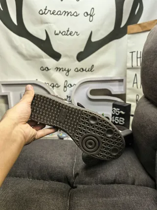 Adidas Zapatillas Lifestyle Marrón Blanco Sin Cordones Inspiradas en Mary Jane Superior de Malla 4
