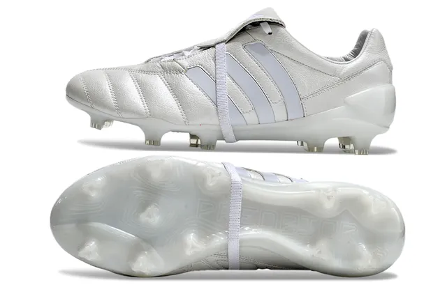 Adidas Copa Mundial Azul Branco Vermelho Firm-Ground Sapatos de Futebol 7