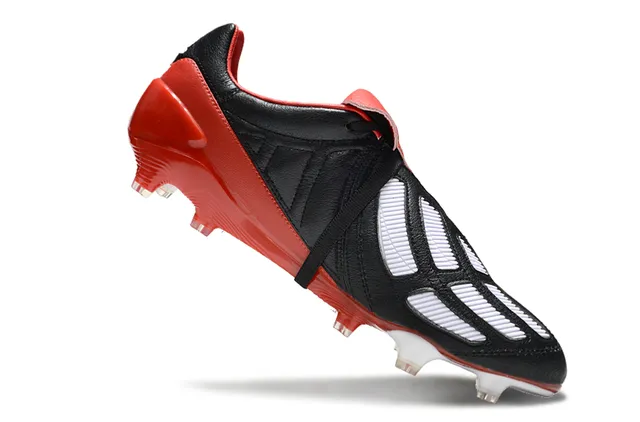 Adidas Copa Mundial Azul Branco Vermelho Firm-Ground Sapatos de Futebol 9