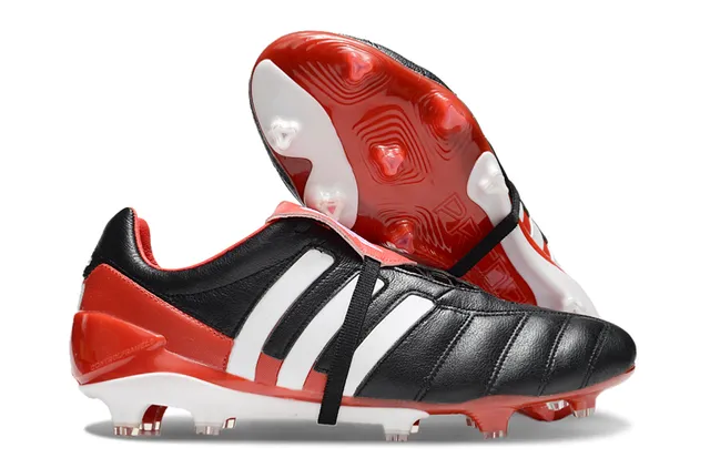 Adidas Copa Mundial Azul Branco Vermelho Firm-Ground Sapatos de Futebol 13