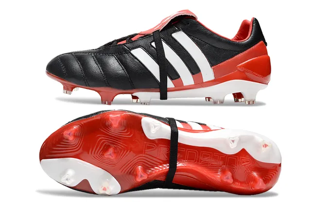 Adidas Copa Mundial Azul Branco Vermelho Firm-Ground Sapatos de Futebol 14