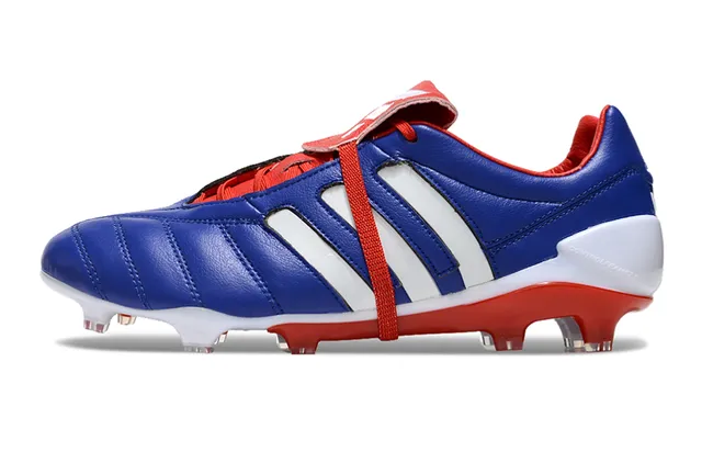Adidas Copa Mundial Azul Branco Vermelho Firm-Ground Sapatos de Futebol 21