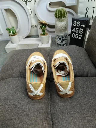 Adidas Gazelle Tan Suede tênis lifestyle 8