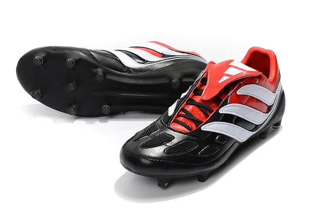 Adidas Sapatos de Futebol com upper sintético Gold Black Metallic, superposição Three-Stripe Overlay, para gramado firme 13