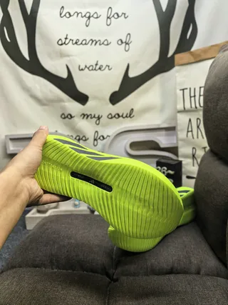 Adidas Hyperboost Neon Lime Green Lifestyle Sneakers 24