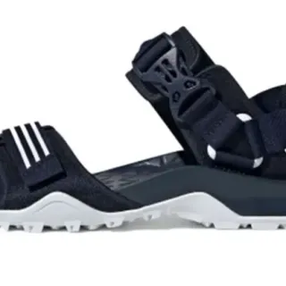 Adidas Navy White Multi-Strap Adjustable Buckle Casual Sandals