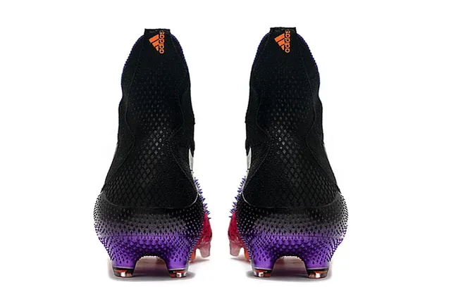 Adidas Predator Accuracy Crackle Pink Black Purple Firm-Ground 足球鞋 3