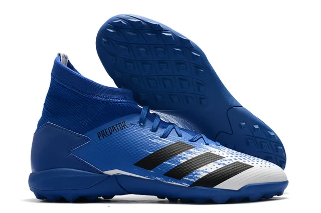 Adidas Vermelho Preto Alto Corte Colar Ajuste de Meia Sistema de Cadarço Assimétrico Gramado Sapatos de Futebol 12