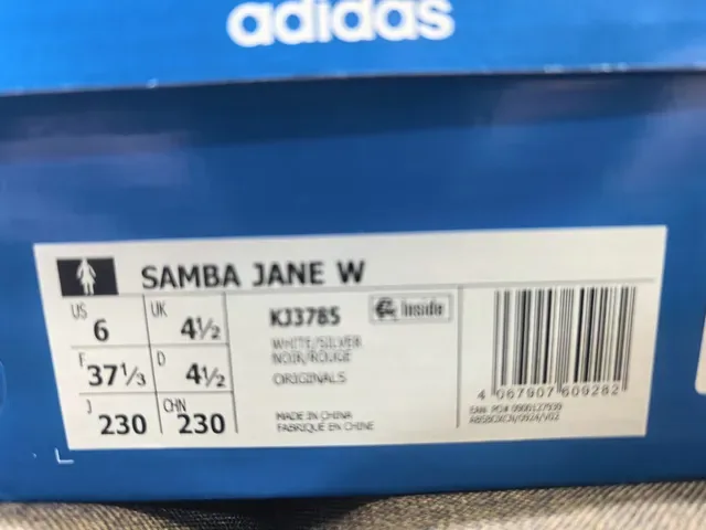 Adidas Samba Off-White e Preto Lifestyle Sneakers 2