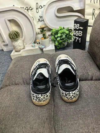 Adidas Samba OG Leopard Print Lifestyle Sneakers 8