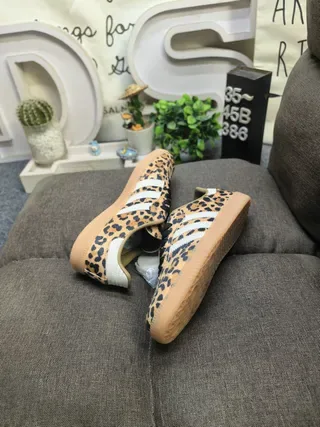Adidas Samba OG Leopard-Print Lifestyle Sneakers 6