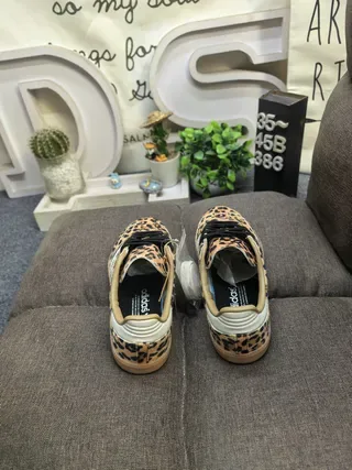 Adidas Samba OG Leopard-Print Lifestyle Sneakers 8