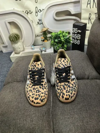 Adidas Samba OG Leopard-Print Lifestyle Sneakers 10