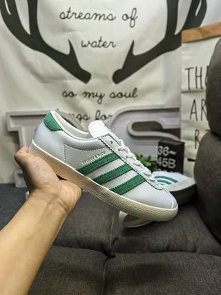 Adidas Samba OG Blancs et Verts Lifestyle Sneakers 5