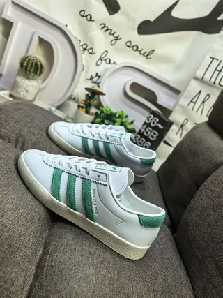 Adidas Samba OG Blancs et Verts Lifestyle Sneakers 7