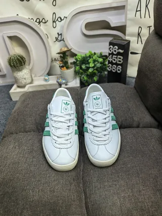 Adidas Samba OG Blancs et Verts Lifestyle Sneakers 10