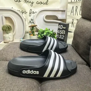 Adidas Slide Zapatillas Negro y Blanco
