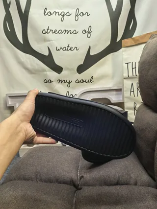 Adidas Slide Black and White Slippers 4