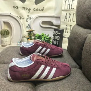 Adidas Spezial بورجوندي جلد سويدي حذاء أسلوب حياة