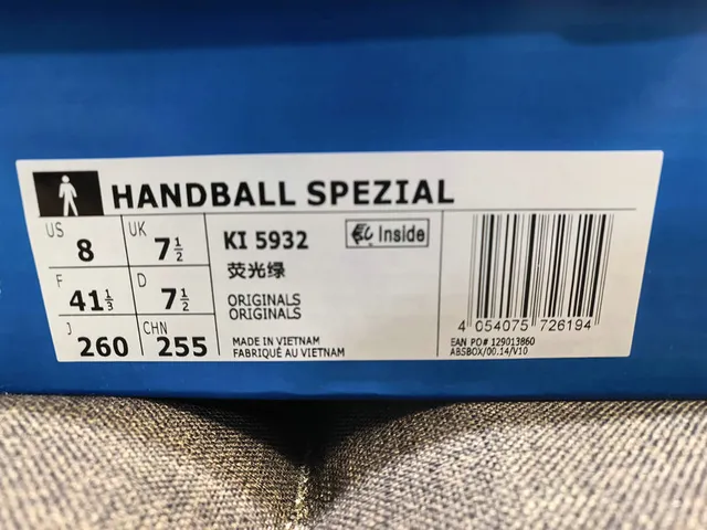 Adidas Spezial Zapatillas Lifestyle de Ante Azul Claro 12