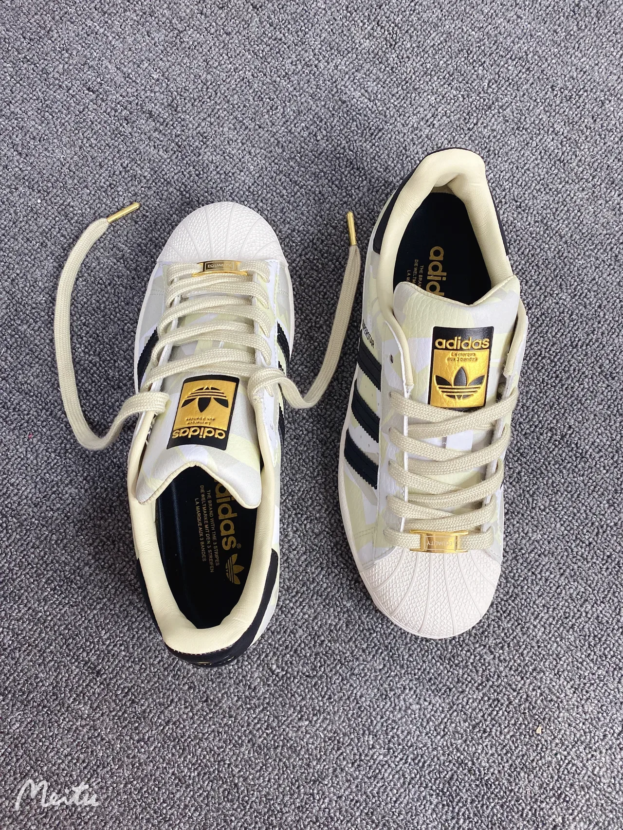 Adidas Superstar Camo Print Shell-Toe zapatillas lifestyle 3