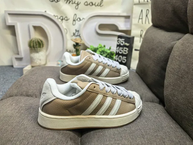 Adidas Superstar Light Gray and Dark Gray Lifestyle Sneakers 21