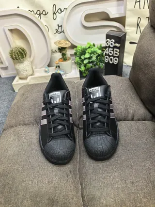 Adidas Superstar Messi Black Silver Pink Lifestyle Sneakers 10