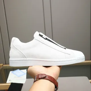 Adidas Superstar Zip أبيض دايم لايف ستايل سنيكرز