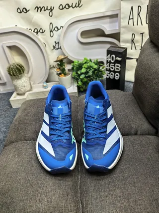 Adidas TERREX chaussures de course blanches oranges à trois bandes 10