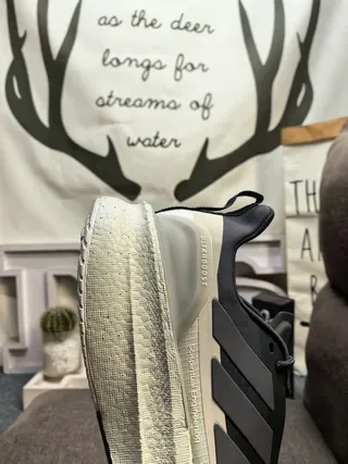 Adidas Ultraboost Beige and Gray Lifestyle Sneakers 4
