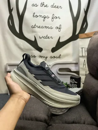 Adidas Ultraboost Beige and Gray Lifestyle Sneakers 6